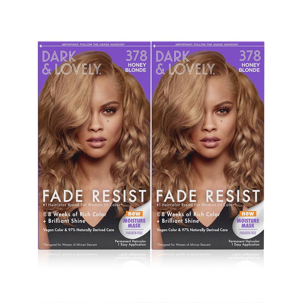SoftSheen Dark and Lovely Honey Blonde Hair Color front view