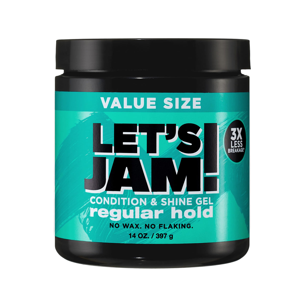 SoftSheen Let's Jam Shining and Conditioning Hair Gel 14 Oz front view