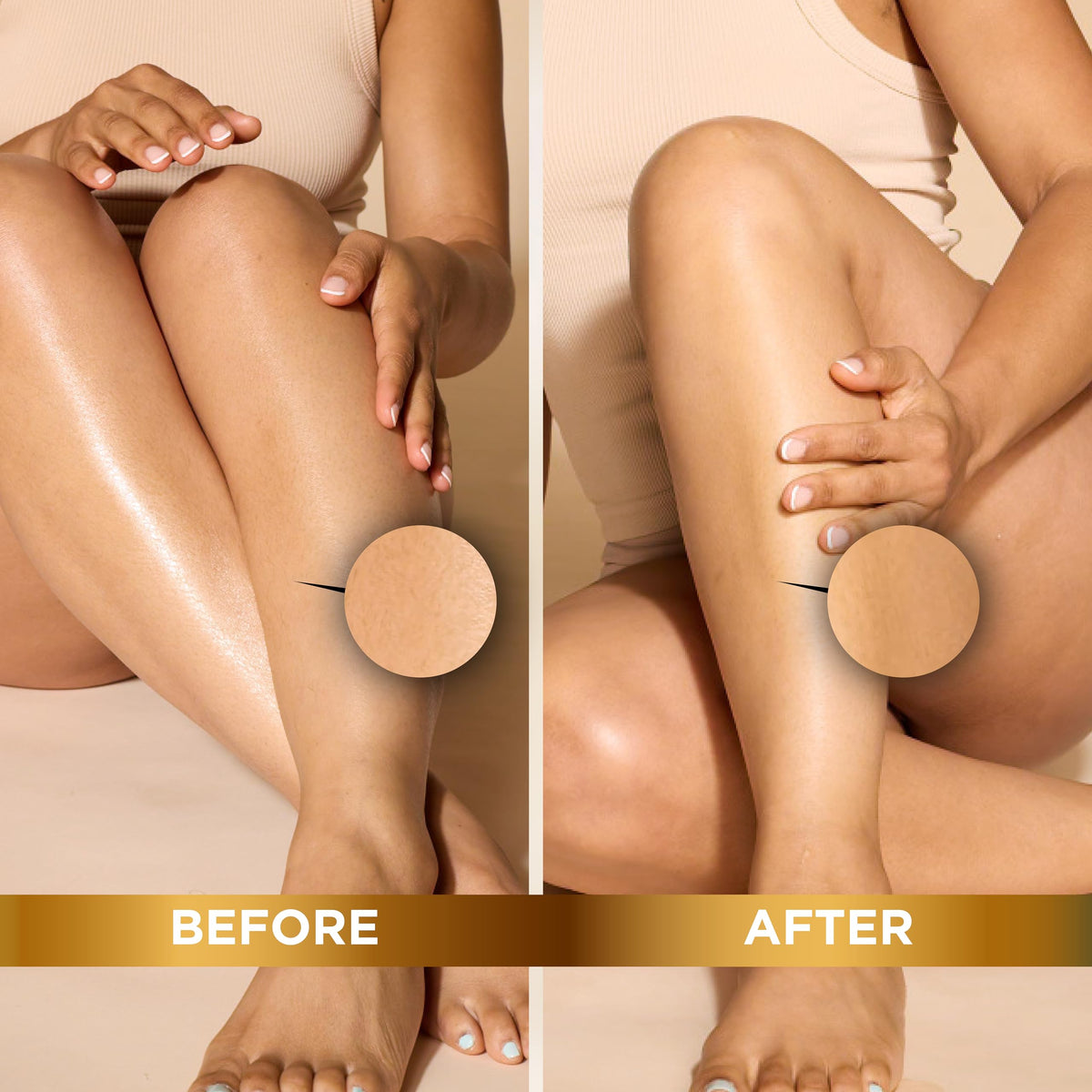 SoftSheen Magic Razorless Shaving Cream in use