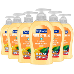 Softsoap Antibacterial Hand Soap 11.25 fl oz pump bottle front view