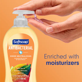 Softsoap Antibacterial Hand Soap in kitchen setting