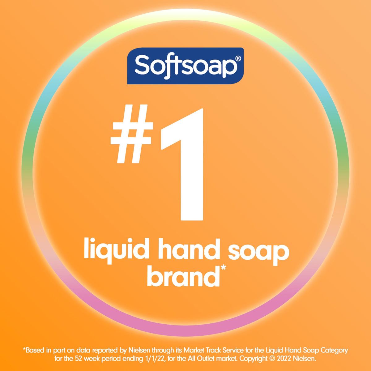Softsoap Antibacterial Hand Soap Sparkling Pear 11.25 oz bottle with label close-up