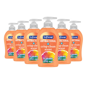 Softsoap Antibacterial Liquid Hand Soap 11.25 fl oz front view
