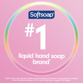 Softsoap Liquid Hand Soap Coconut Hibiscus 11.25 oz pump close-up