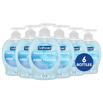 Softsoap Liquid Hand Soap Fresh Breeze 7.5 Fl Oz front view
