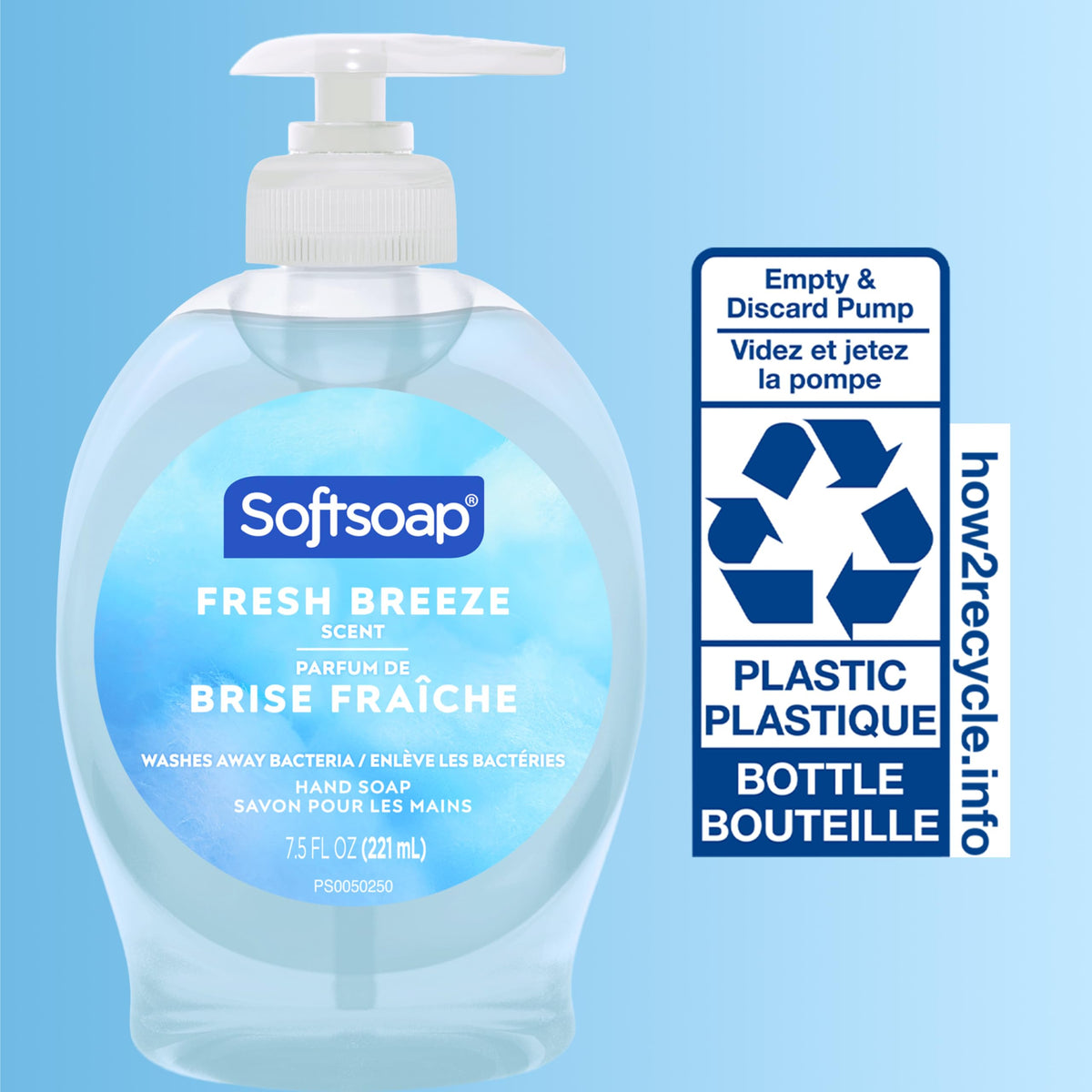 Softsoap Liquid Hand Soap Fresh Breeze packaging