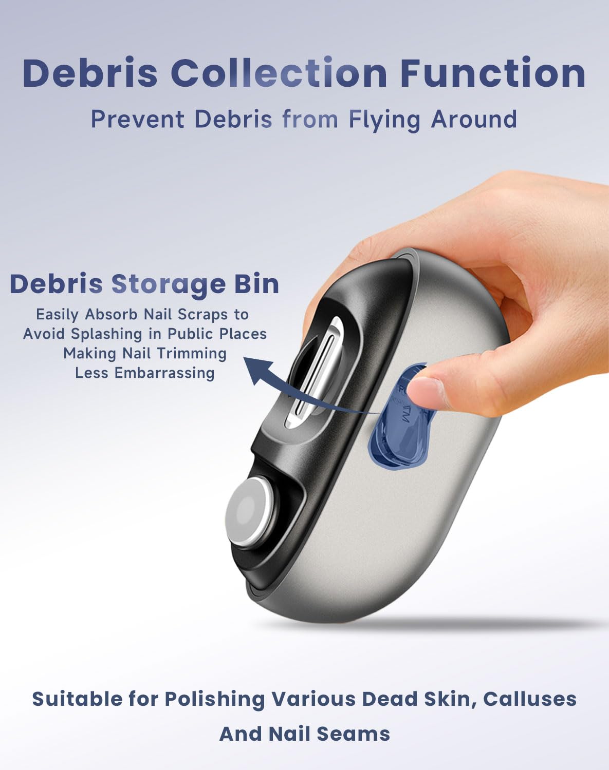 soglude Electric Nail Clippers packaging display
