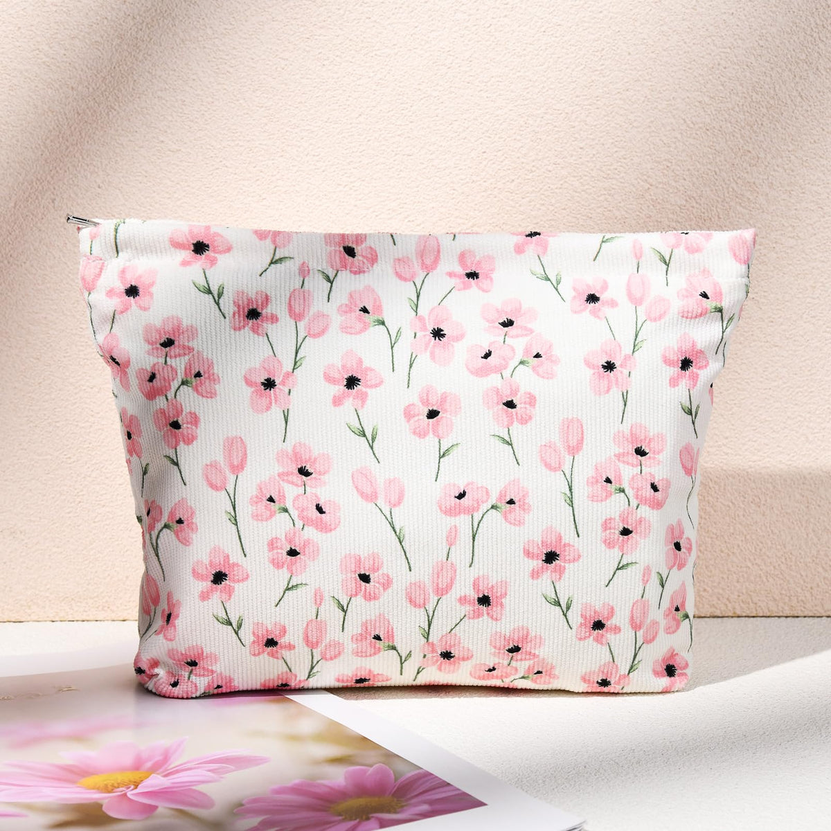 SOIDRAM Flower Makeup Bag Set packaging view