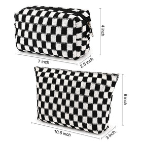 SOIDRAM large capacity cosmetic bag side view