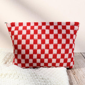 SOIDRAM makeup bag set with brushes and cosmetics inside