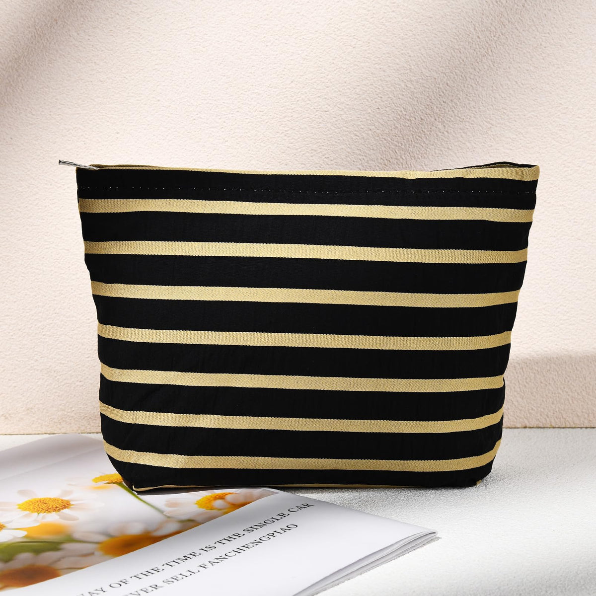 SOIDRAM makeup bags displayed together