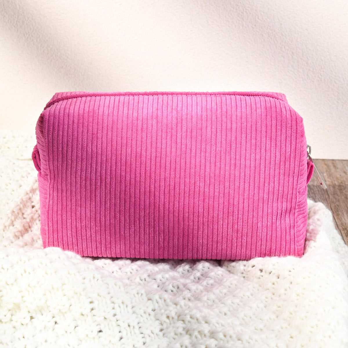 SOIDRAM makeup bags displayed together