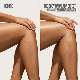 Sol de Janeiro Body Badalada Lotion with tropical background