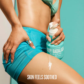 Sol de Janeiro Body Badalada Moisture Melting Lotion with coconut and orchid decor