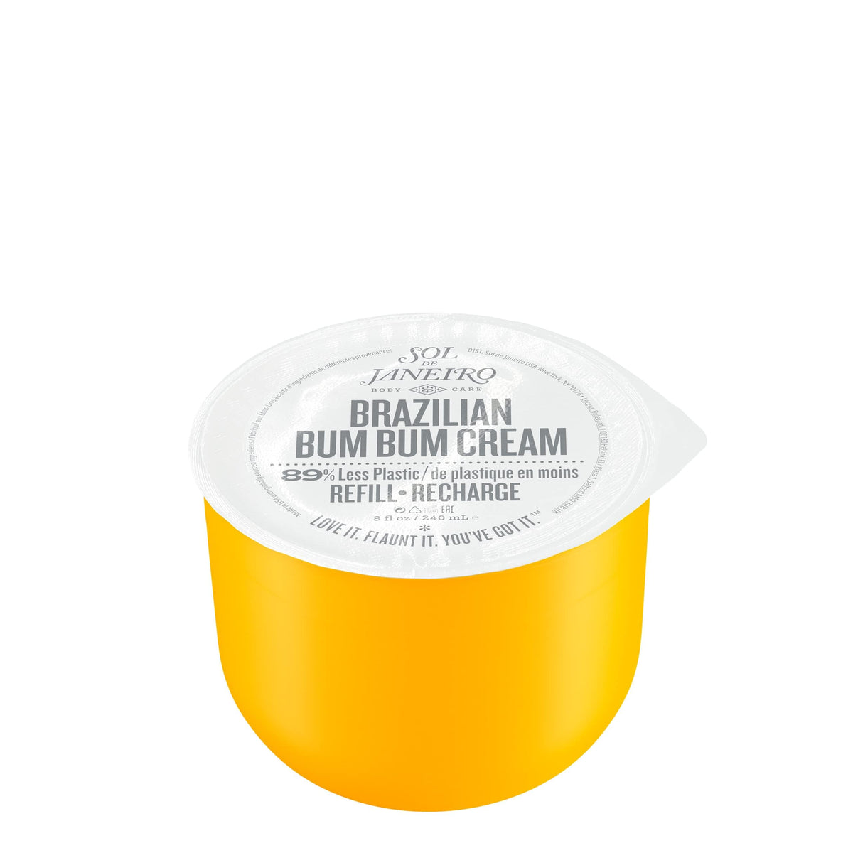 Sol de Janeiro Brazilian Bum Bum Cream 240mL refill pod front view