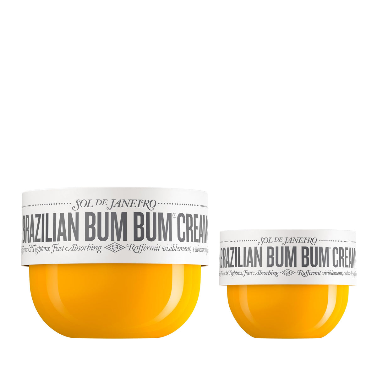 Sol de Janeiro Brazilian Bum Bum Cream full size and travel size set