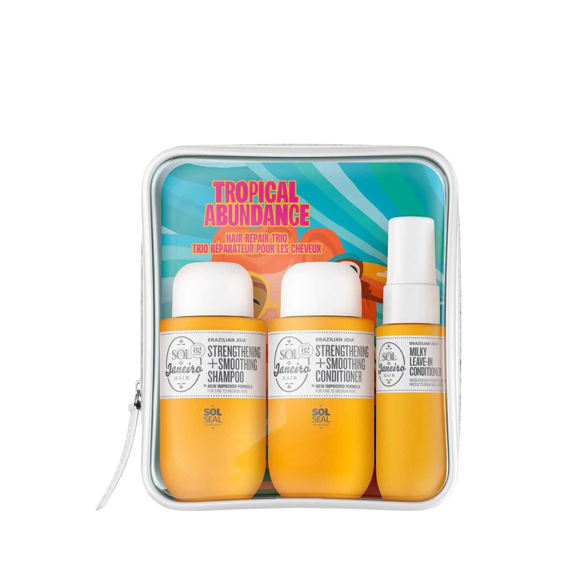 Sol de Janeiro Brazilian Joia Shampoo bottle with Cheirosa 62 fragrance notes