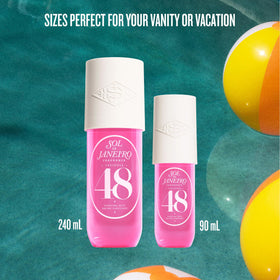 Sol de Janeiro Cheirosa 48 Hair & Body Fragrance Mist 240mL in a travel bag