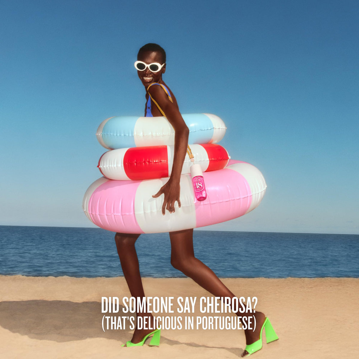 Sol de Janeiro Cheirosa 48 Hair & Body Fragrance Mist 240mL on a vanity