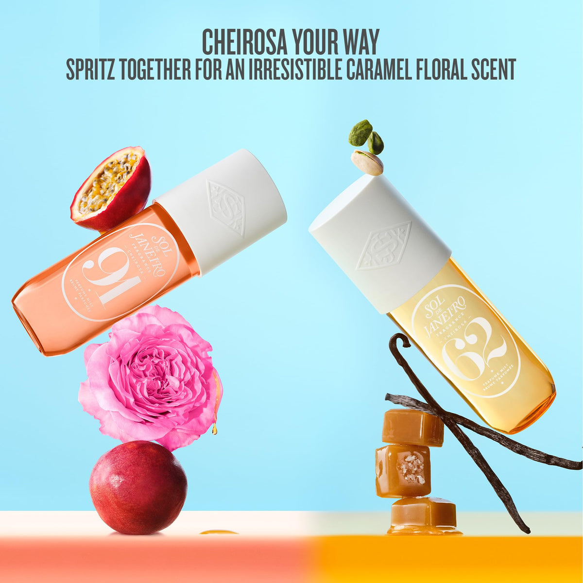 Sol de Janeiro Cheirosa 91 Hair & Body Perfume Mist 90mL with tropical fruits
