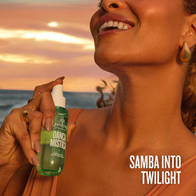 Sol de Janeiro Danca Mistica mist in a travel bag