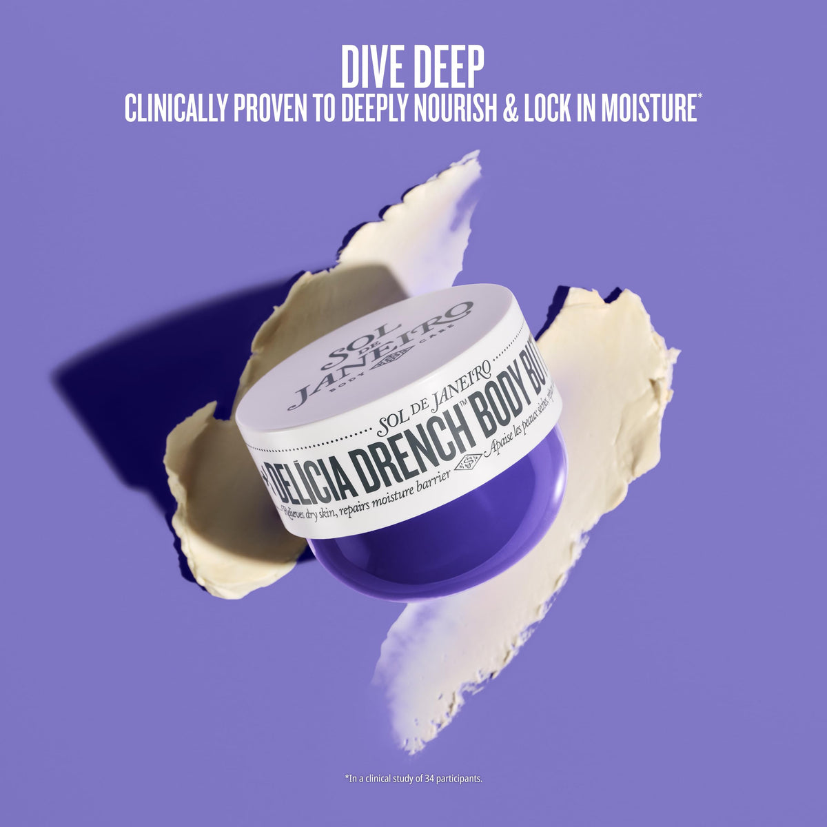 Sol de Janeiro Delicia Drench Body Butter 150mL packaging