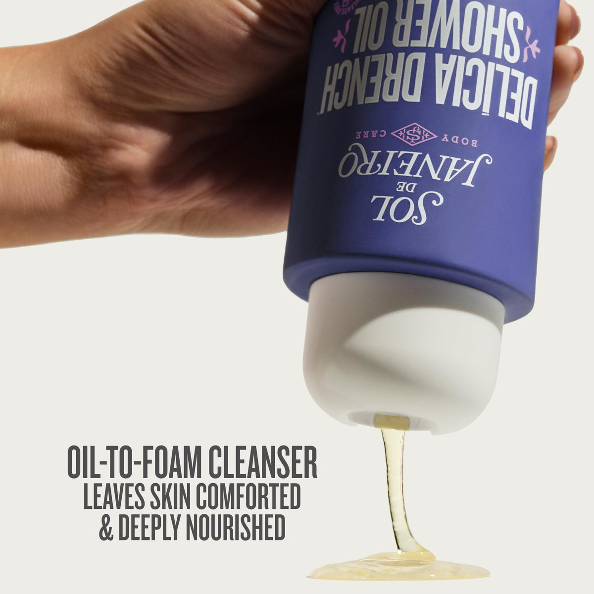 Sol de Janeiro Delícia Drench Shower Oil 385mL back view