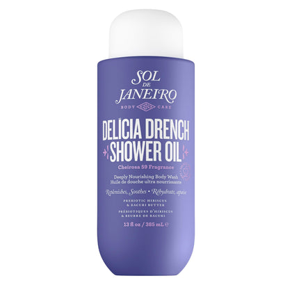Sol de Janeiro Delícia Drench Shower Oil 385mL front view