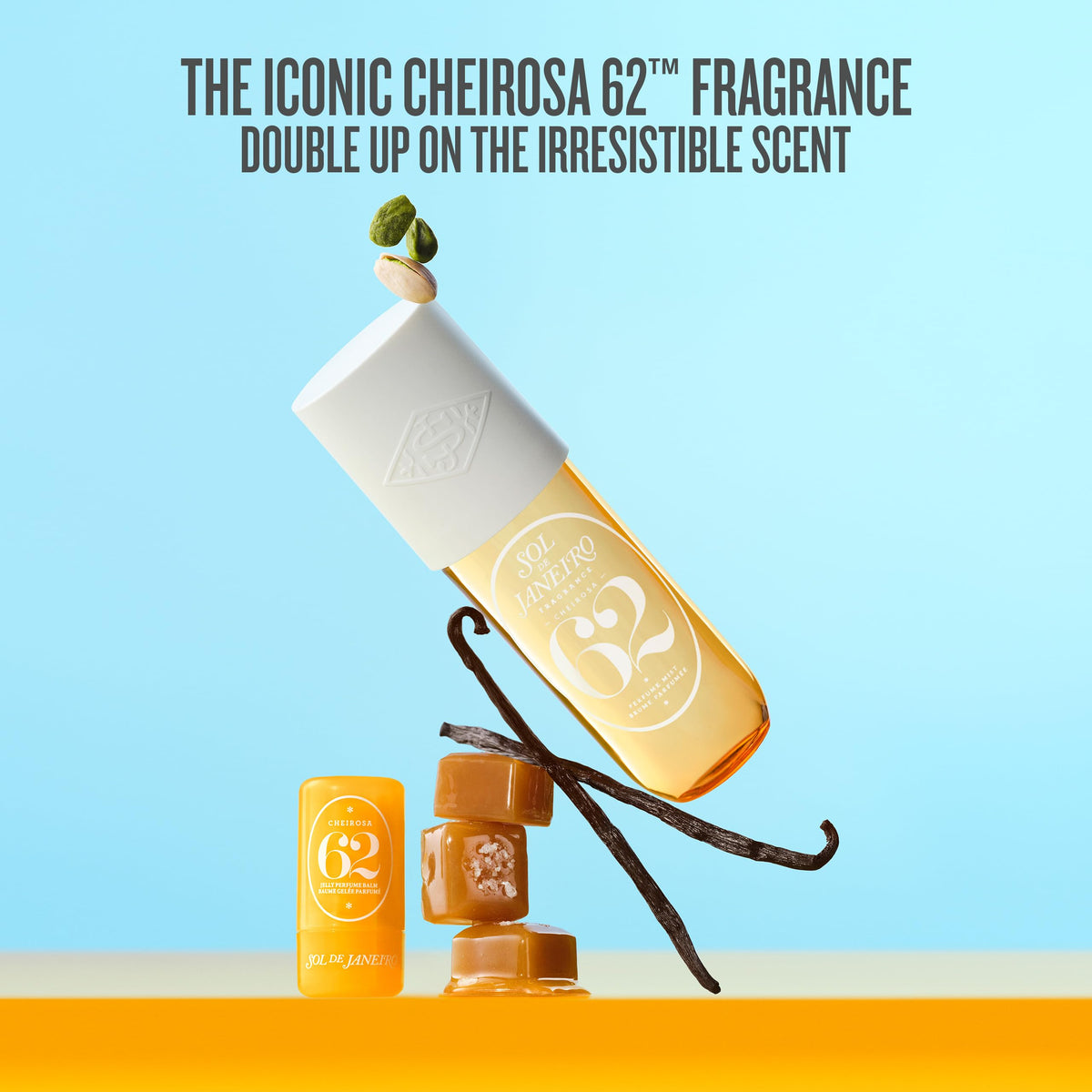 Sol de Janeiro Jelly Perfume Balm Cheirosa 62 with other fragrance products