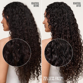 Sol de Janeiro Milky Leave-In Conditioner on a bathroom shelf