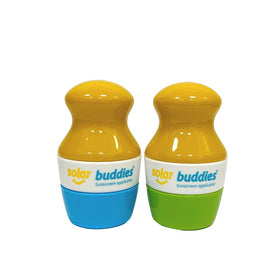 Solar Buddies refillable roll on sponge applicator front view
