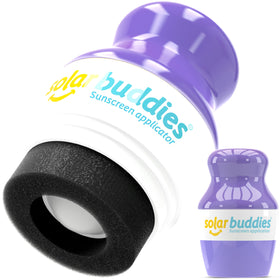 Solar Buddies Sunscreen Applicator purple front view
