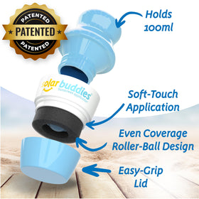 Solar Buddies Sunscreen Applicator with refillable sponge head
