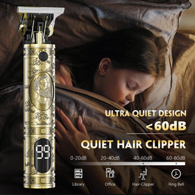 Solati Hair Clippers showing premium titanium blade