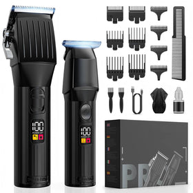 Solati Professional Hair Clippers Set with large clipper and trimmer