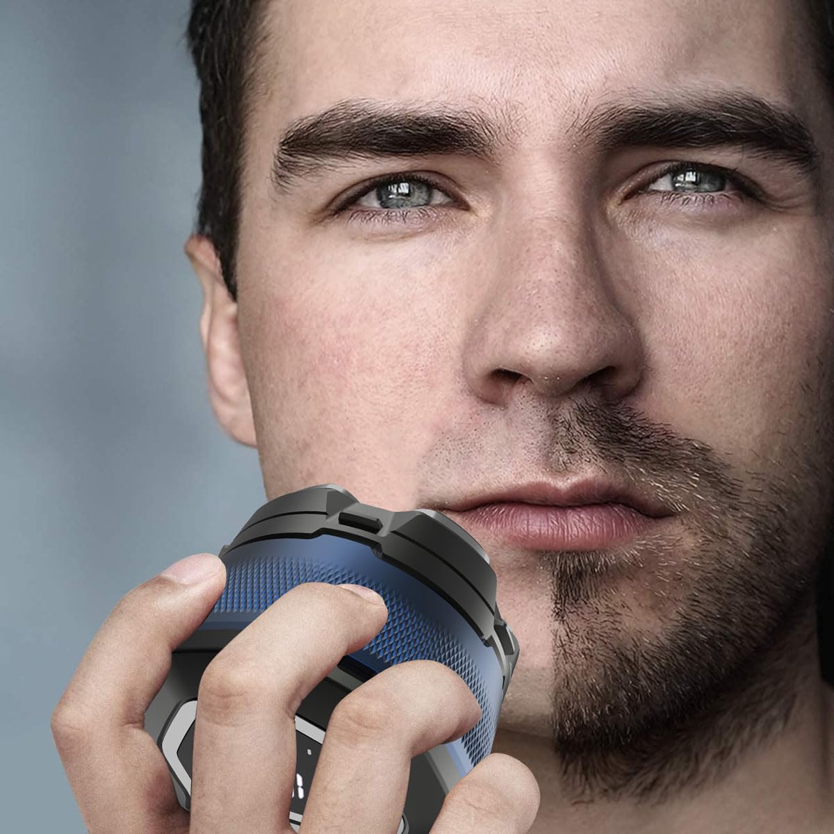 Solimpia Upgraded Head Shaver packaging and accessories