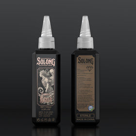 Solong Tattoo Black Tattoo Ink 3.3oz back view
