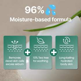 SOME BY MI AHA BHA PHA Miracle Calming Body Lotion texture close-up