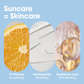SOME BY MI V10 Hyal Air Fit Sunscreen SPF 50 application on hand