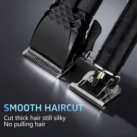 Soonsell cordless clipper in use at home