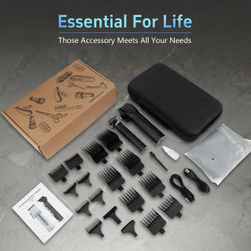 Soonsell hair clipper and trimmer set packaging