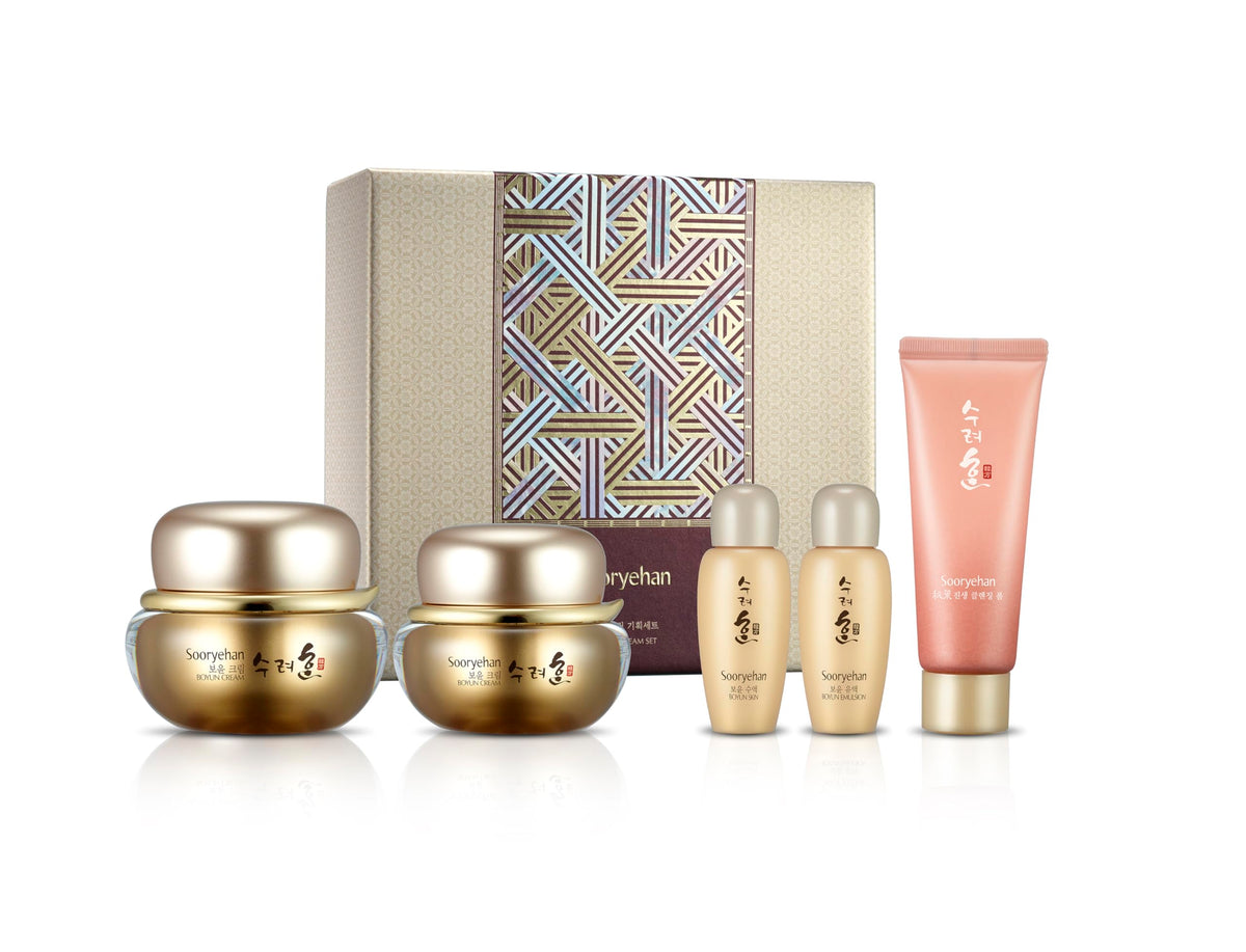 Sooryehan Boyun Cream Skincare Set packaging front view