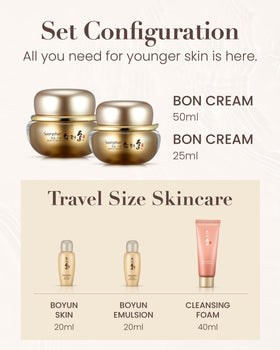 Sooryehan Boyun Cream texture on a hand