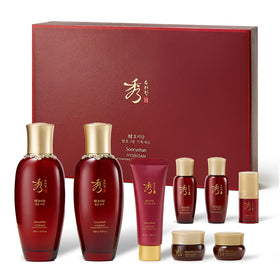 Sooryehan Hyobidam Fermented Skincare Gift Set with Wild Ginseng front view