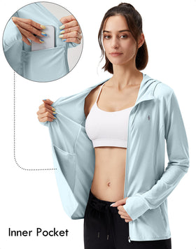 Soothfeel Women's lightweight sun shirt side view