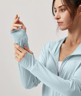 Soothfeel Women's sun protection jacket with zippered pockets