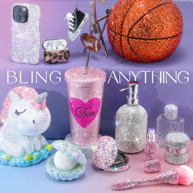 Sorting trays and spoon included in LOTWOW bedazzling kit