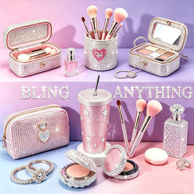 Sorting trays and tools from Gikboup bedazzling kit