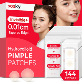 Sosky Pimple Patches front view in packaging