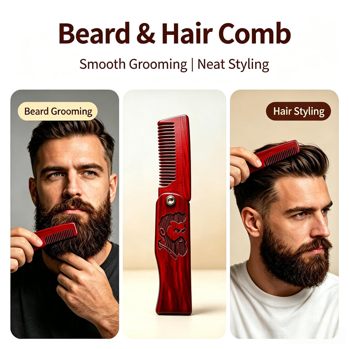 Sosoon beard grooming kit in elegant gift box